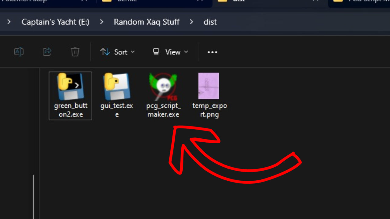 PCG Script Maker