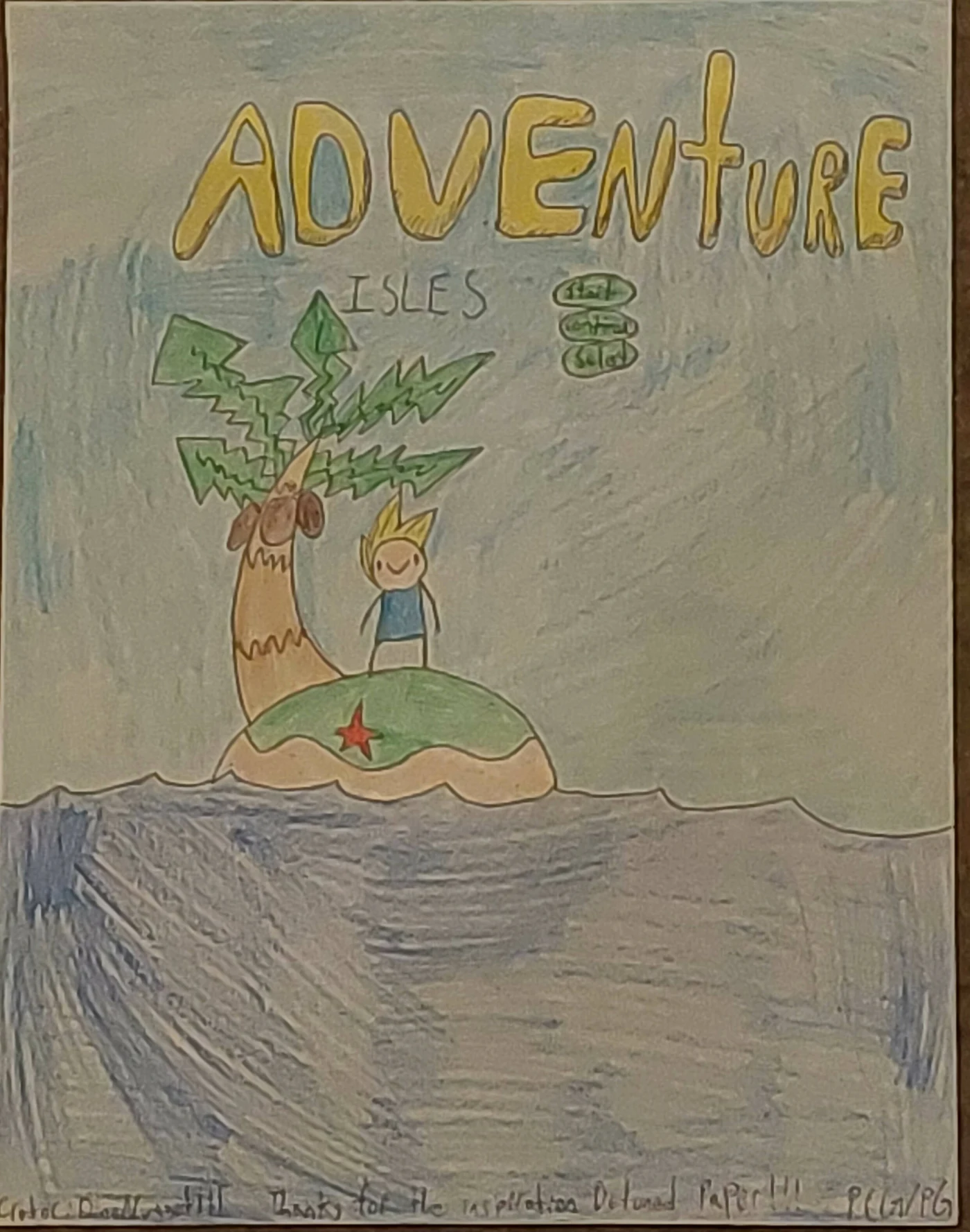 Cover for ADVEBTURE ISLES