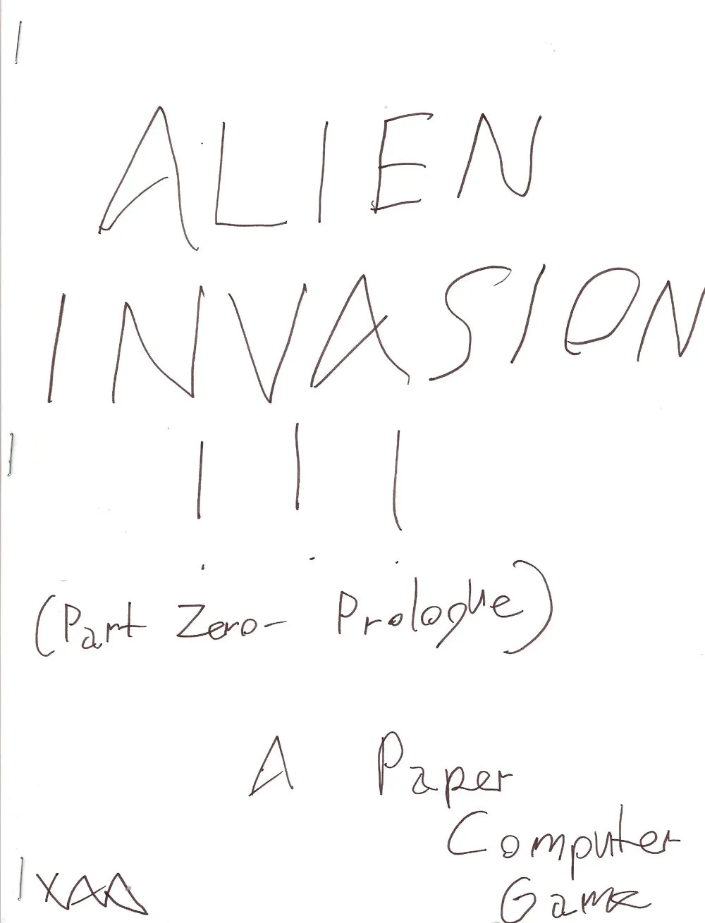 Cover for Alien Invasion Part 0: Prologue