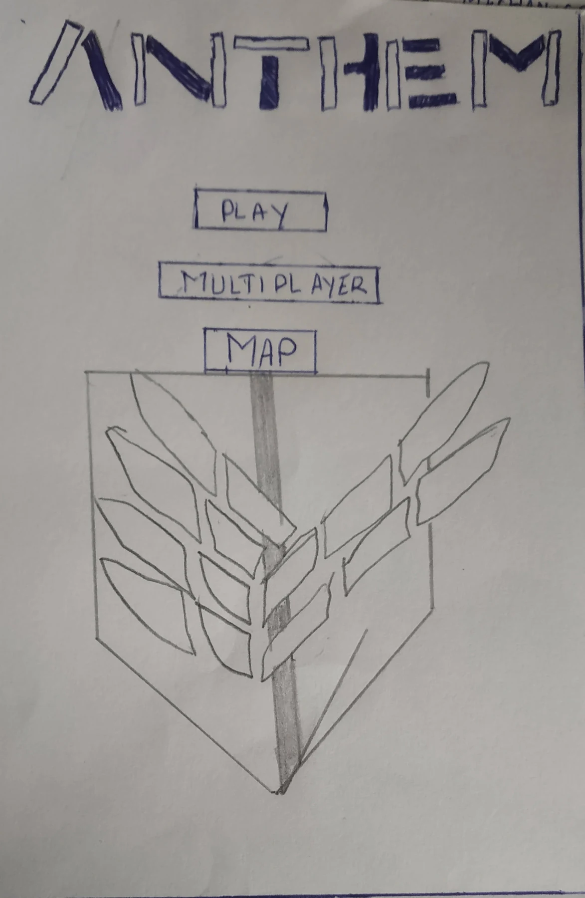 Cover for Anthem the paper game