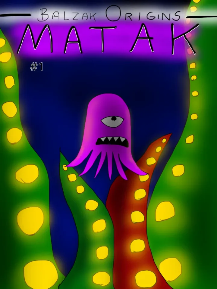 Cover for Balzak Origins: Matak (Physical Comic)(Oversize)