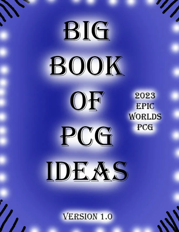 Cover for Big Book Of PCG Ideas 2023 Version 1.0 (Digital)