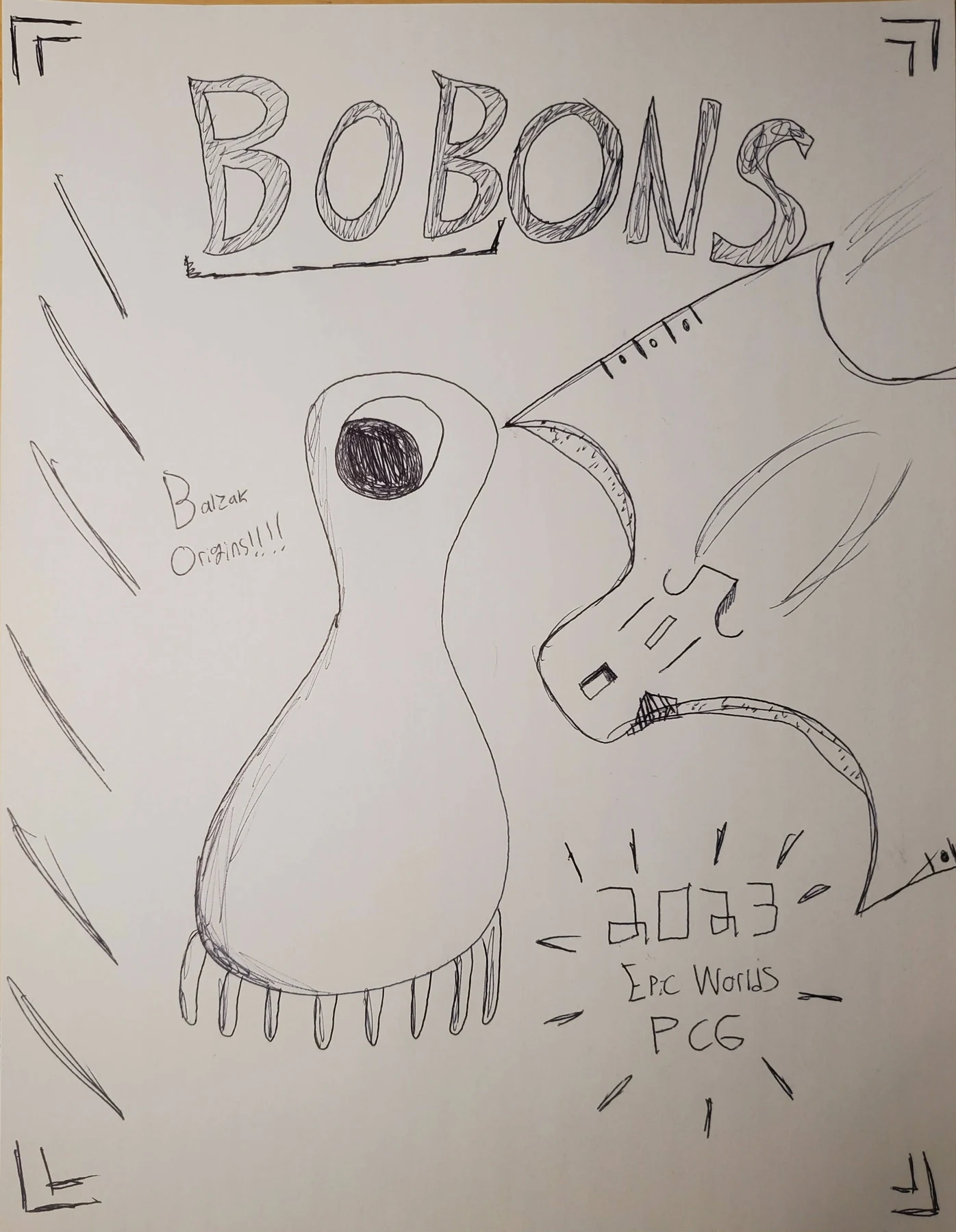 Cover for BOBONS! Balzak Origins starring Bob!