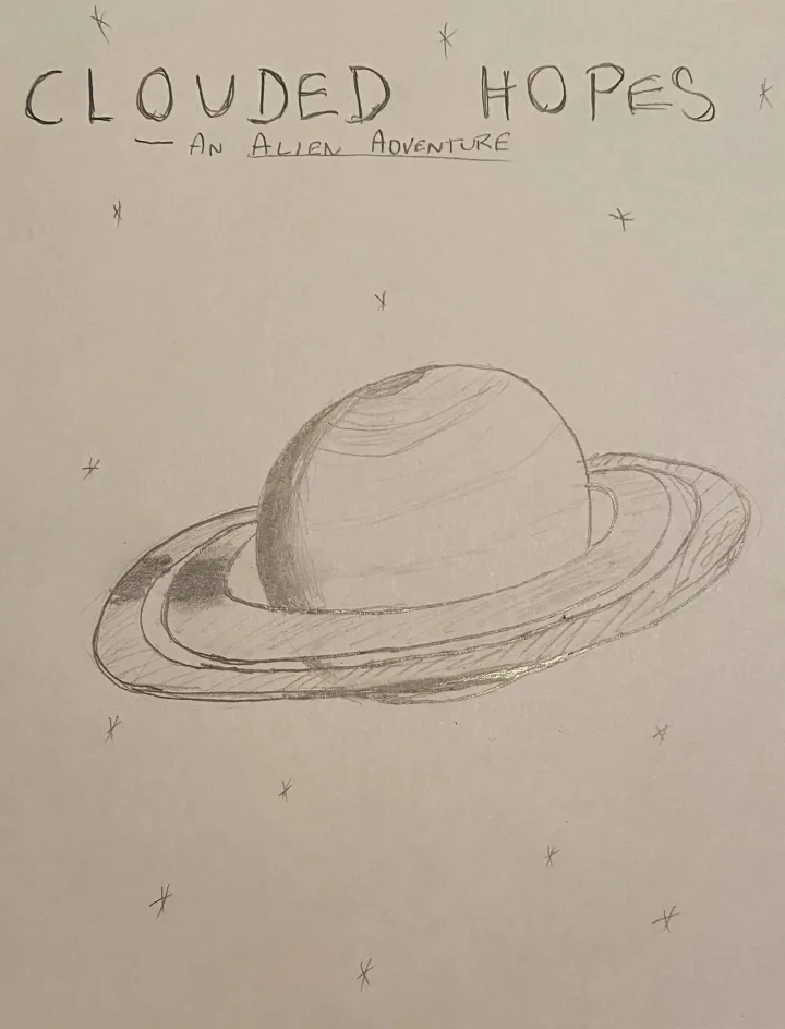 Cover for CLOUDED HOPES: An Alien Adventure