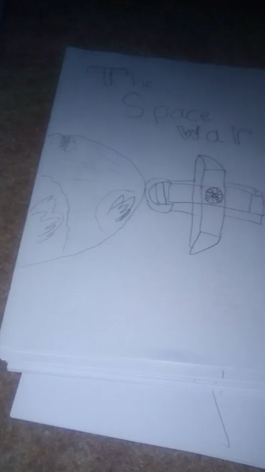 Cover for The space war