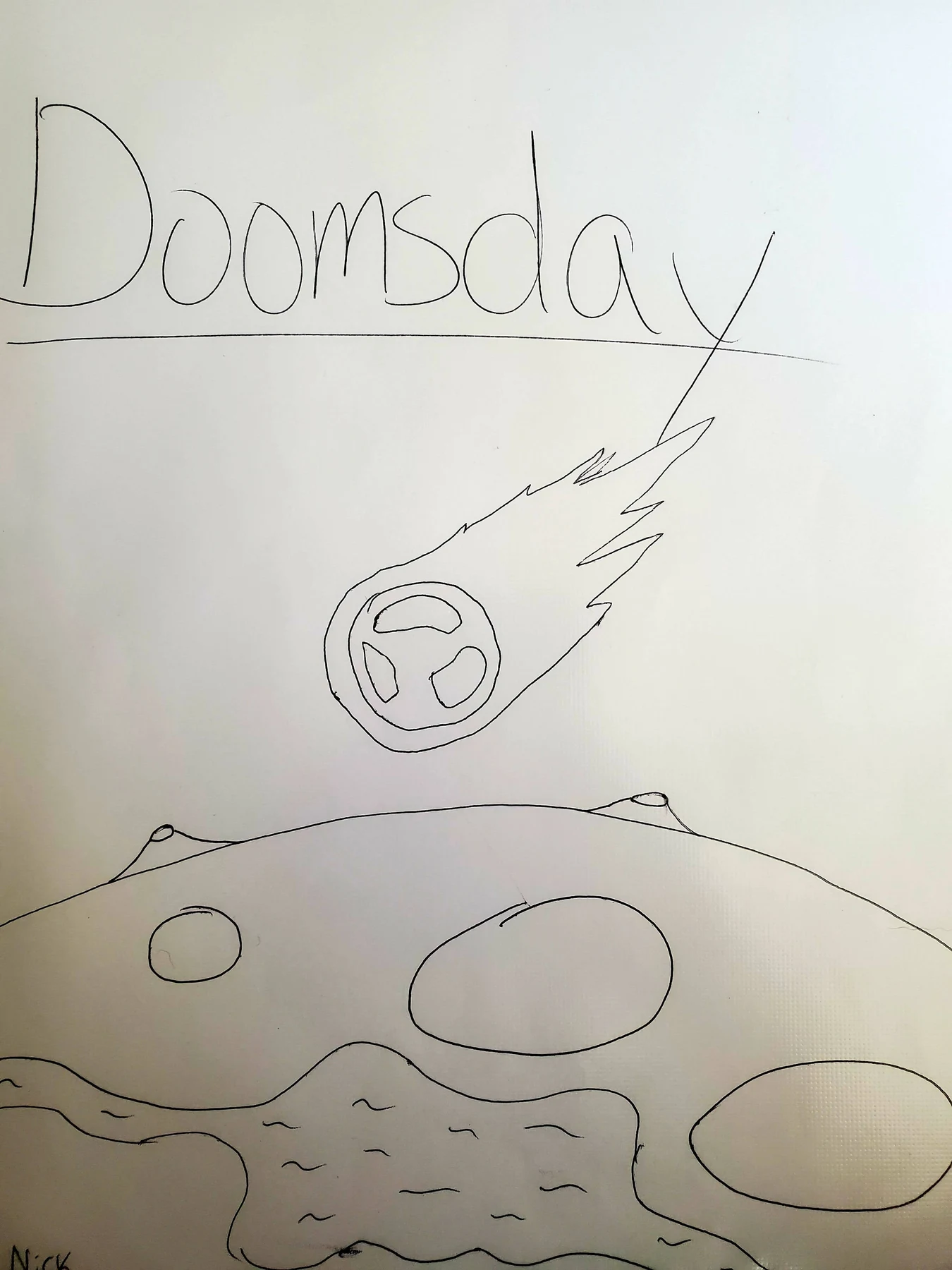 Cover for DOOMSDAY (By: Nick)