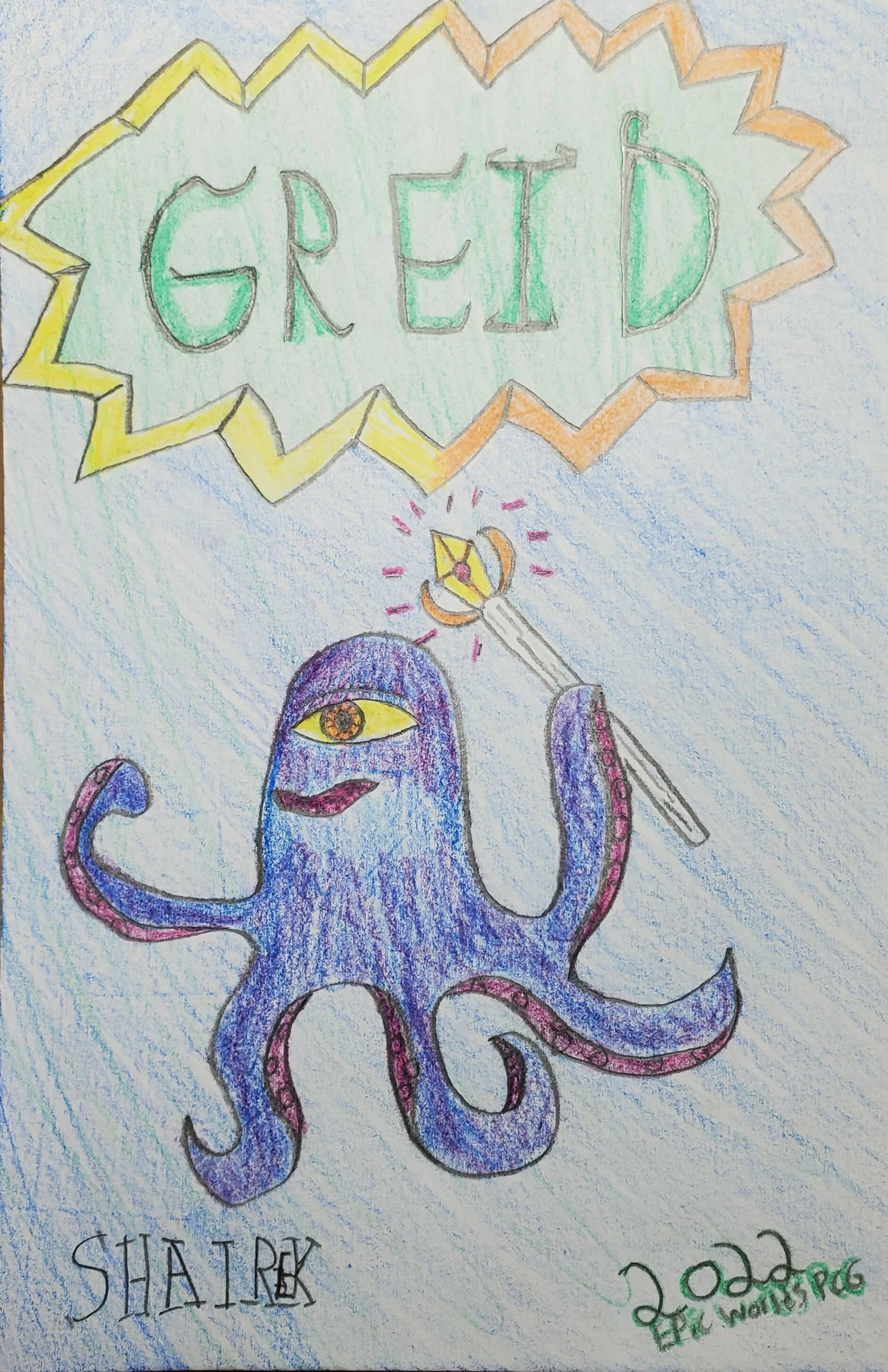 Cover for Gried: The Story of a Triptozian
