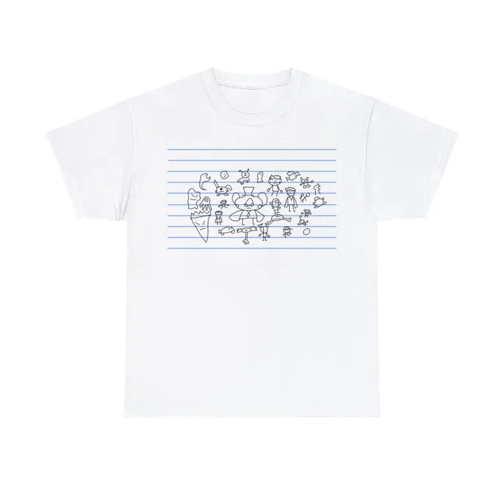 Cover for Gumbo characters Unisex Heavy Cotton Tee