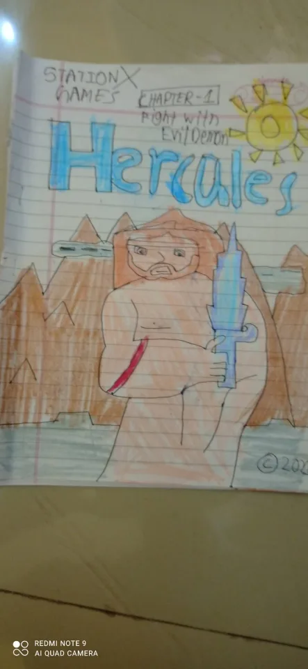 Cover for HERCULES PAPER GAME CHAPTER 1