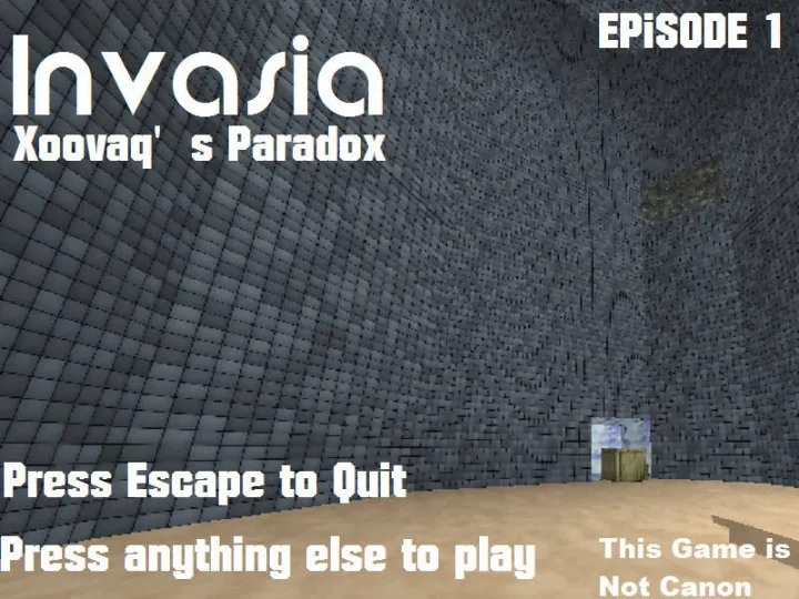 Cover for Invasia: Xoovaq's Paradox Episodes 1 and 2