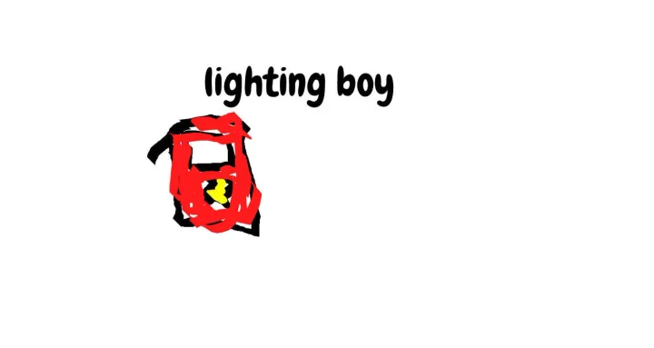Cover for lighting boy