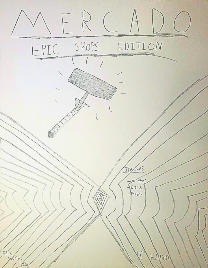 Cover for MERCADO EPIC SHOPS EDITION