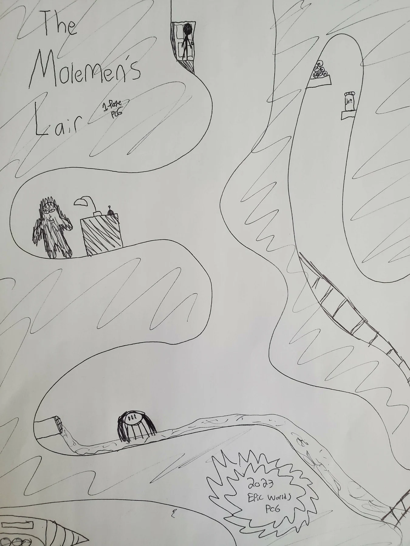Cover for Molemen's Lair PCG