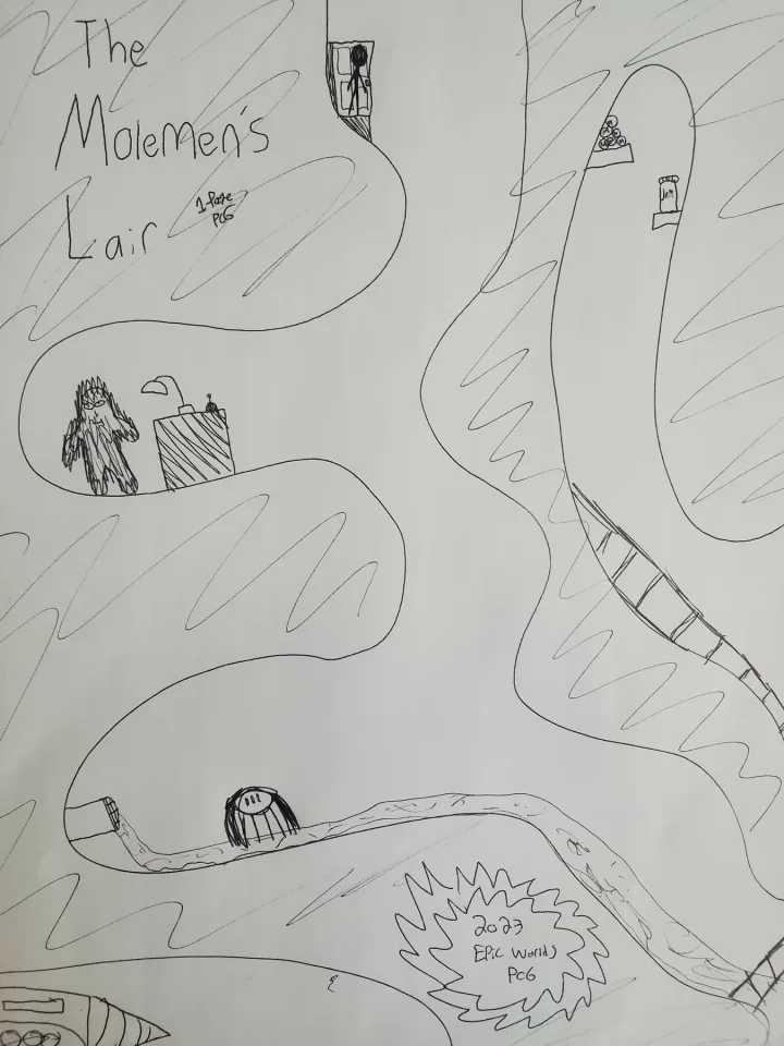 Cover for Molemen's Lair PCG