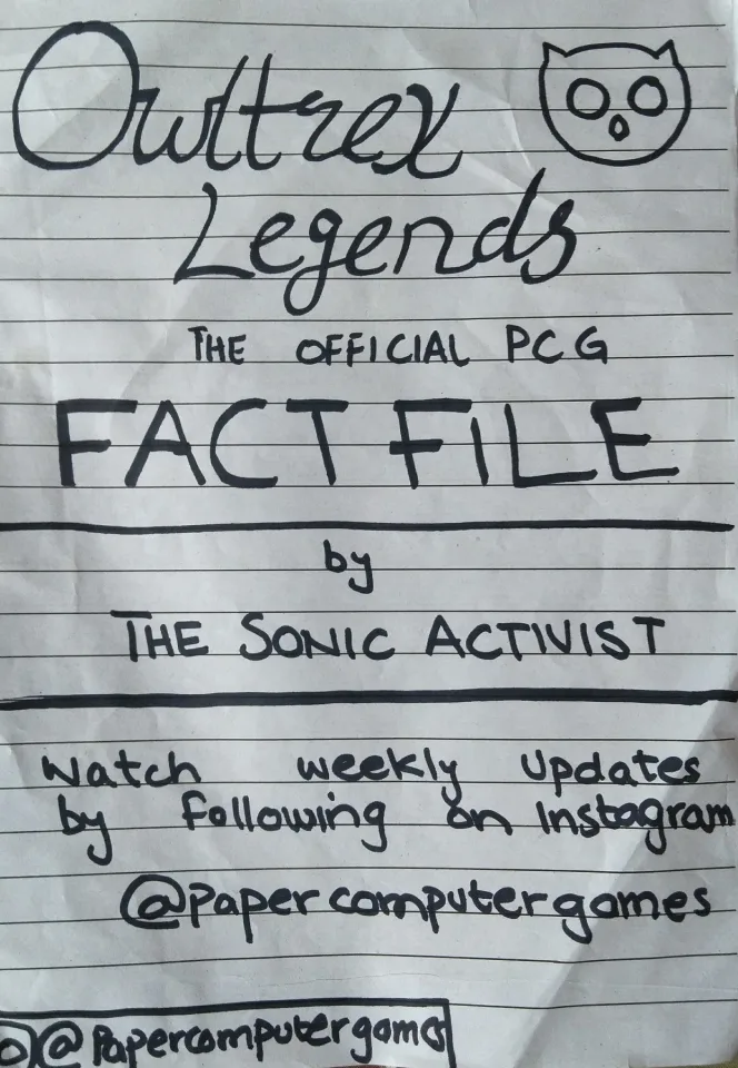 Cover for Owltrex Legends Fact File