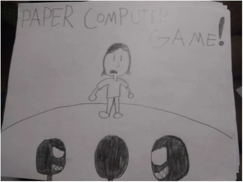 Cover for Paper Computer Game -Remastered-
