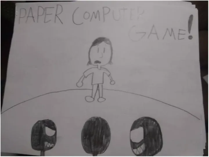 Cover for Paper Computer Game -Remastered-