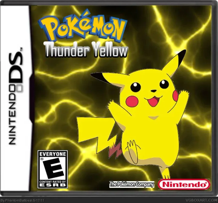 Cover for Paper Pokemon Thunder Yellow