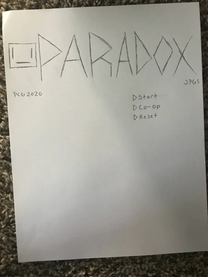 Cover for Paradox