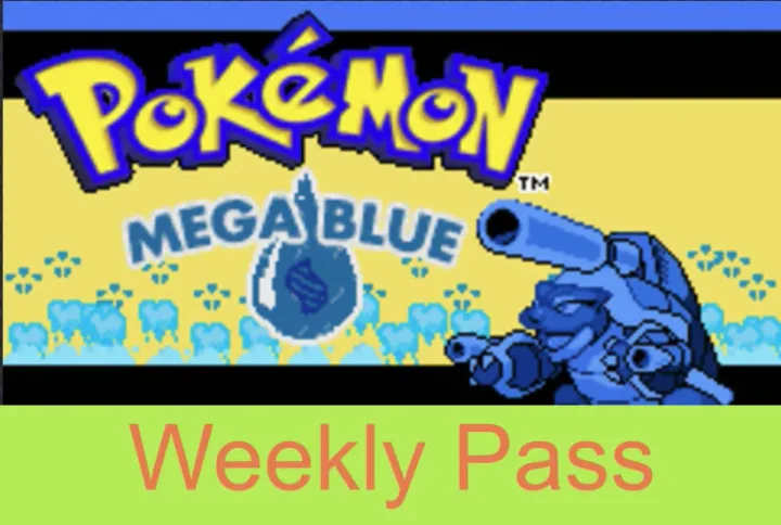 Cover for Pokemon Mega Blue Weekly Pass