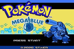Cover for Pokemon Mega Blue