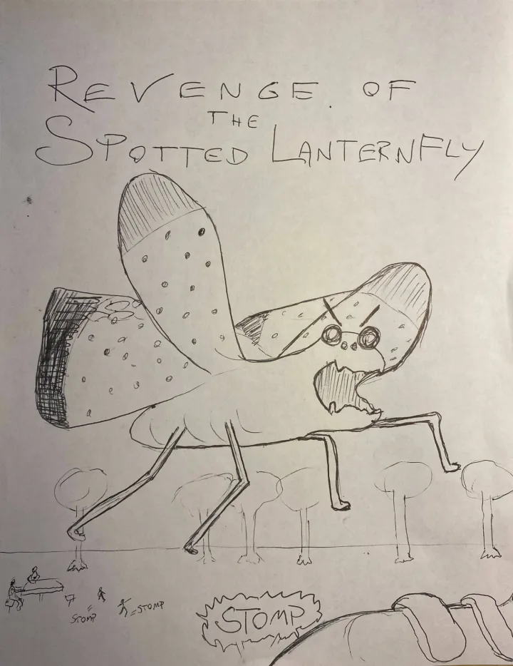 Cover for Revenge of the Spotted Lanternfly