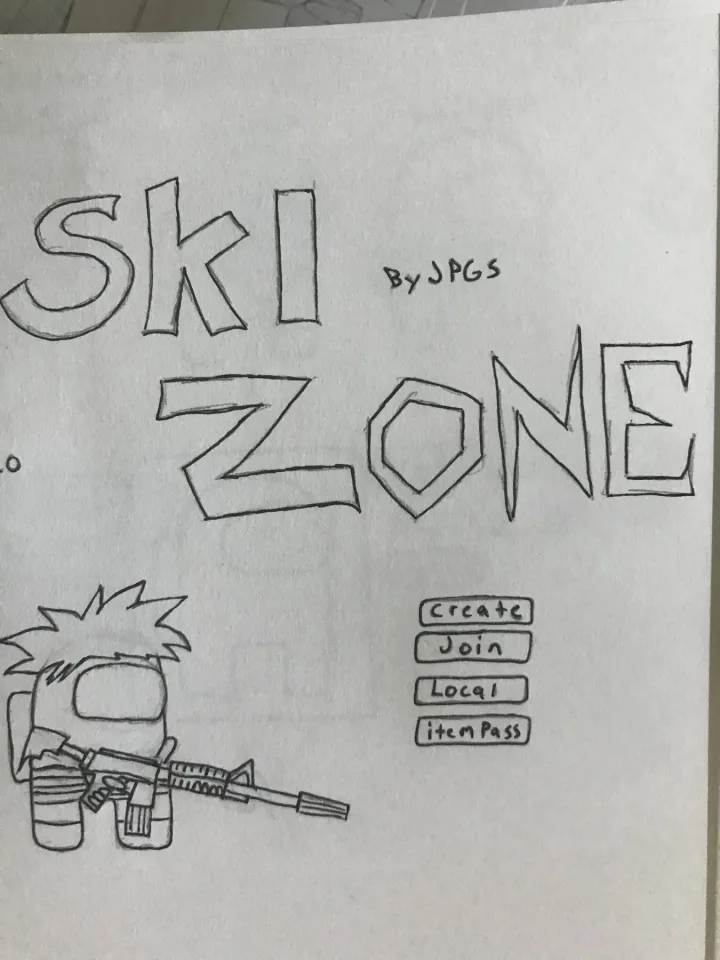 Cover for SKI ZONE