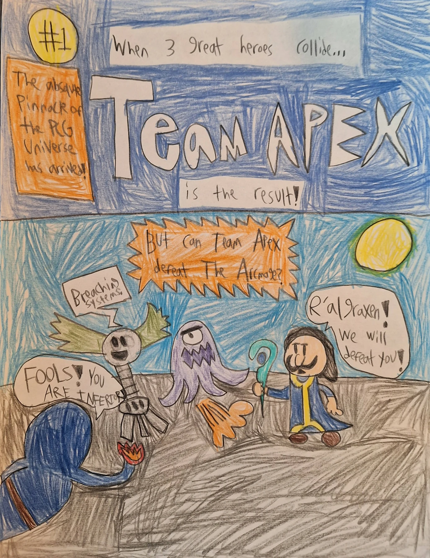 Cover for Team Apex #1