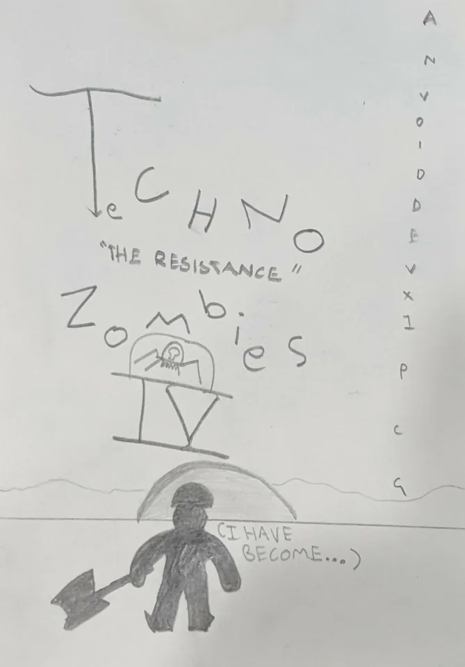 Cover for Techno Zombies 4: Script