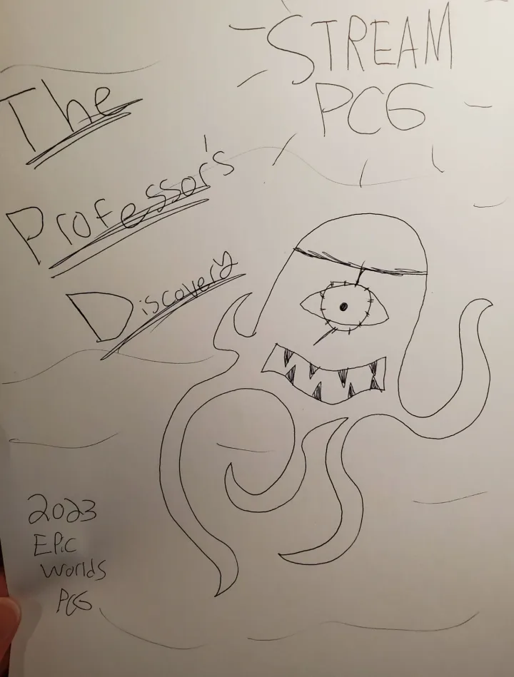 Cover for The Professor's Discovery (Triptozian Stream PCG)