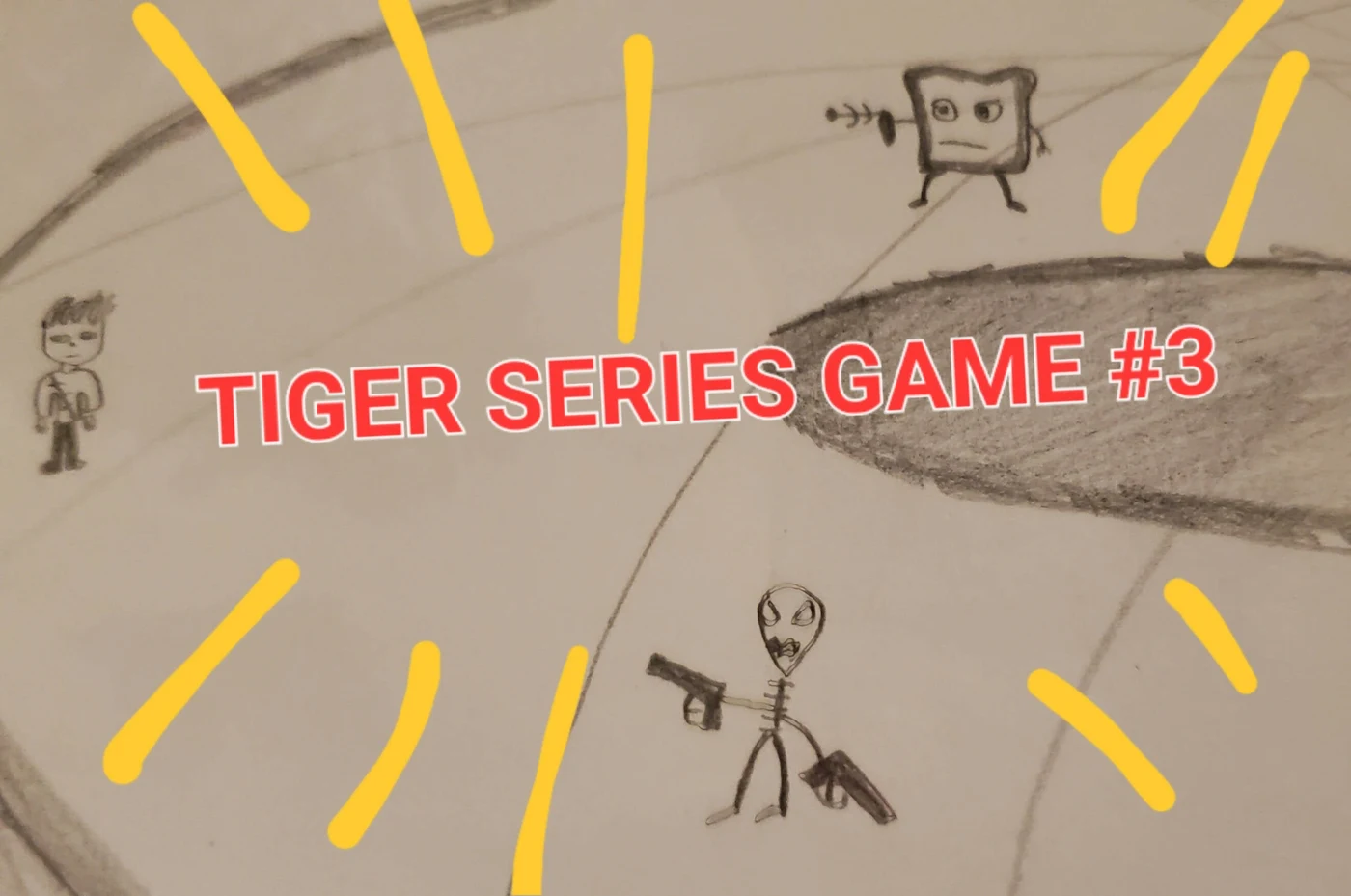 Cover for Tiger Series Game #3: The Flying Saucer