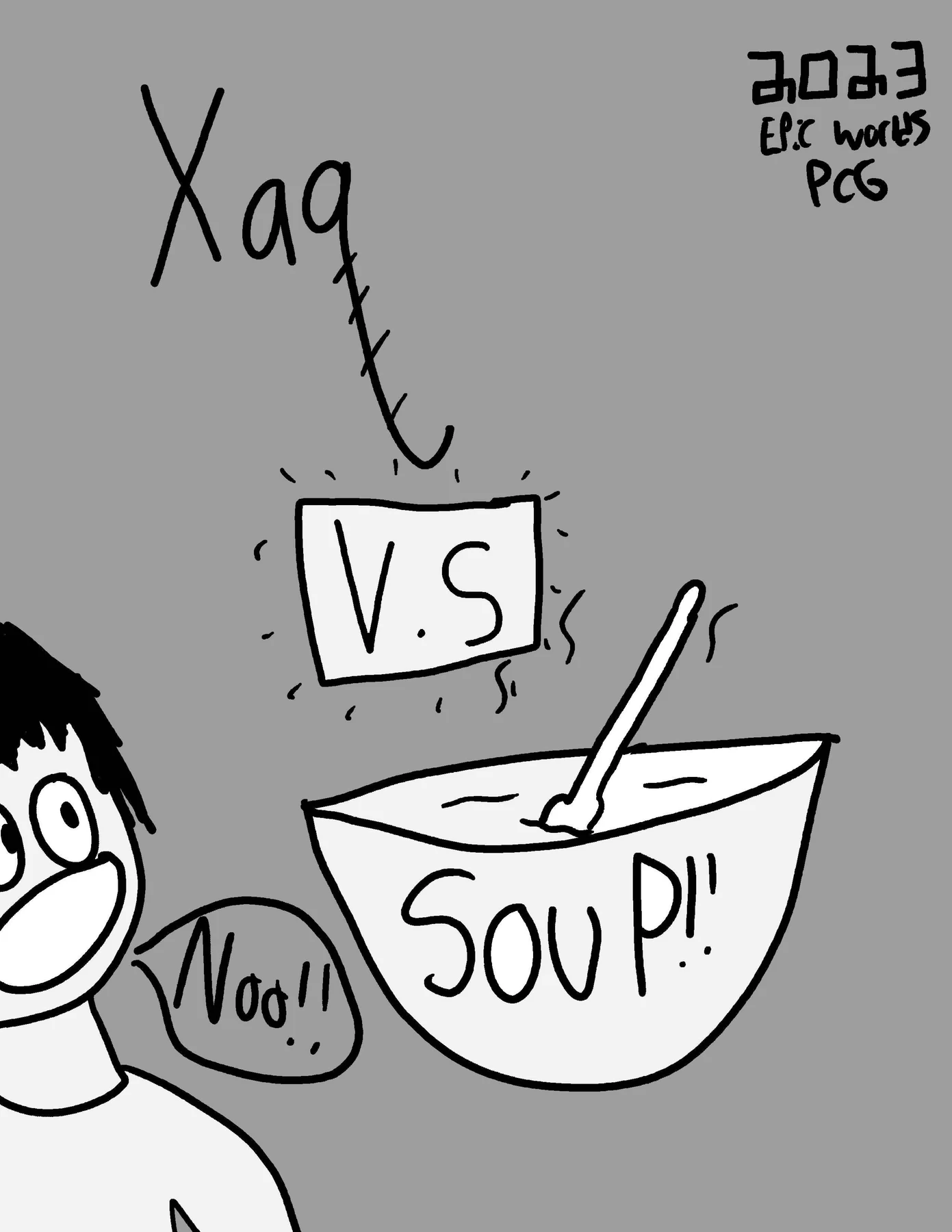 Cover for Xaq V.S Soup