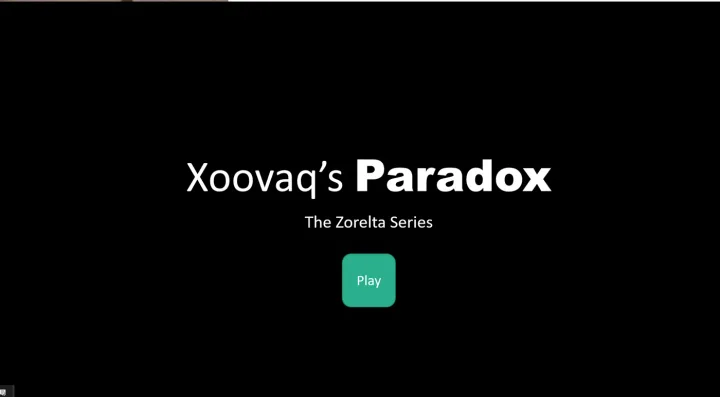 Cover for Xoovaq's Paradox