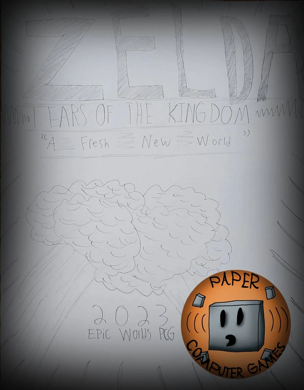 Cover for Zelda Tears Of The Kingdom "A Fresh New World"
