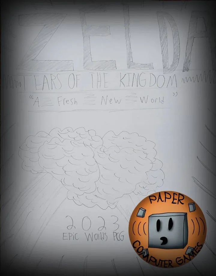 Cover for Zelda Tears Of The Kingdom "A Fresh New World"