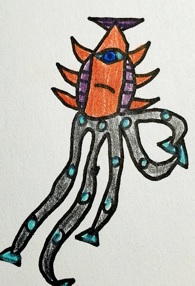 Reference image for George the Squid